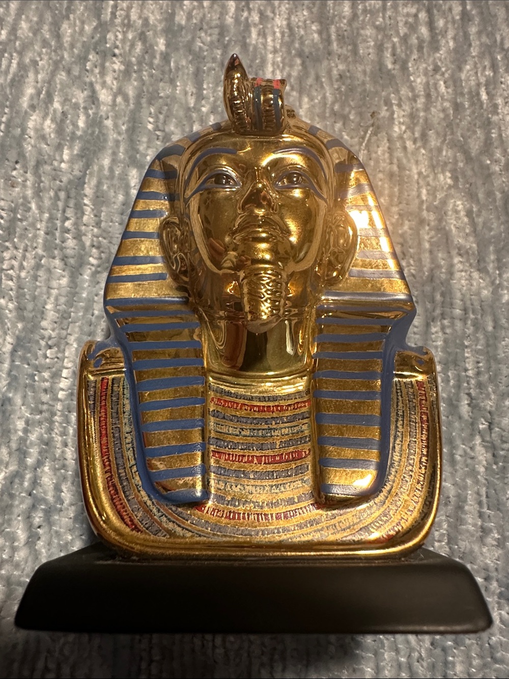 Franklin Mint “Gold Funerary Mask” DAMAGED